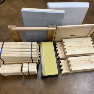2 Deep 2 Medium Hive Kit Unassembled