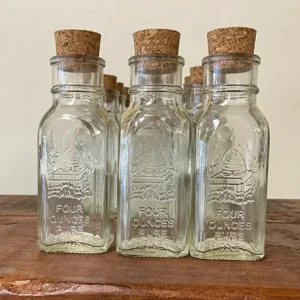 Muth Jar with Cork | Glass Honey Jar